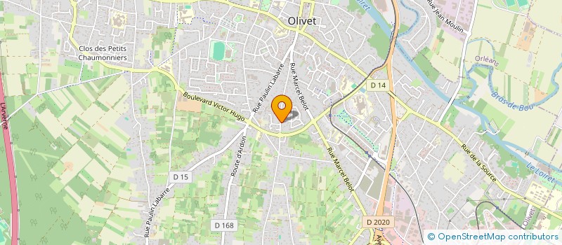 localisation de l'entreprise BEBE DETENTE à OLIVET