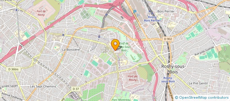 localisation de l'entreprise BEBE EXOTIQUE à ROSNY-SOUS-BOIS