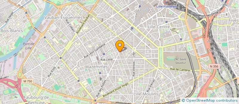 localisation de l'entreprise BEBE MINOU à LILLE