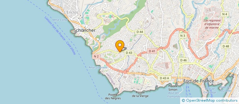 localisation de l'entreprise BEBE PLUS à SCHOELCHER