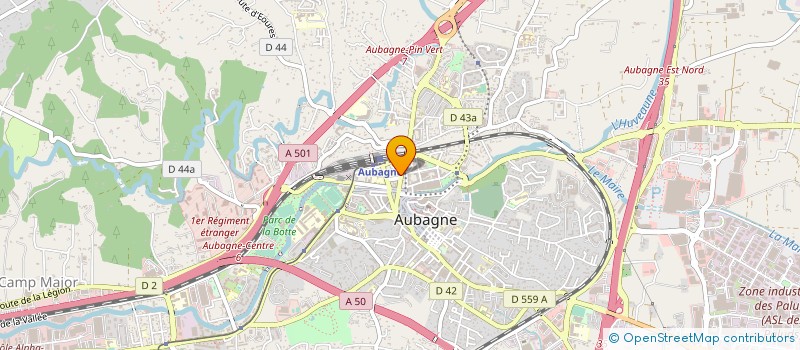 localisation de l'entreprise BEBE PREMIERE  AUBAGNE