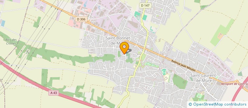 localisation de l'entreprise BEBE & RAFFINE  SAINT-BONNET-DE-MURE