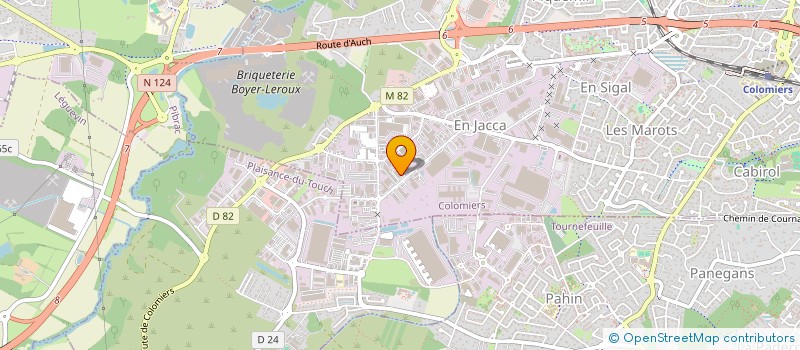 localisation de l'entreprise BEBEBOUTIK à COLOMIERS