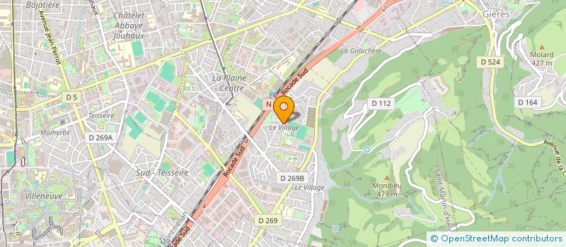 localisation de l'entreprise BEBECORSE  SAINT-MARTIN-D'HERES