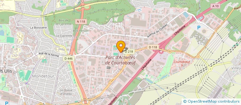 localisation de l'entreprise BEBEDEV CORBEIL-ESSONNES à LES ULIS