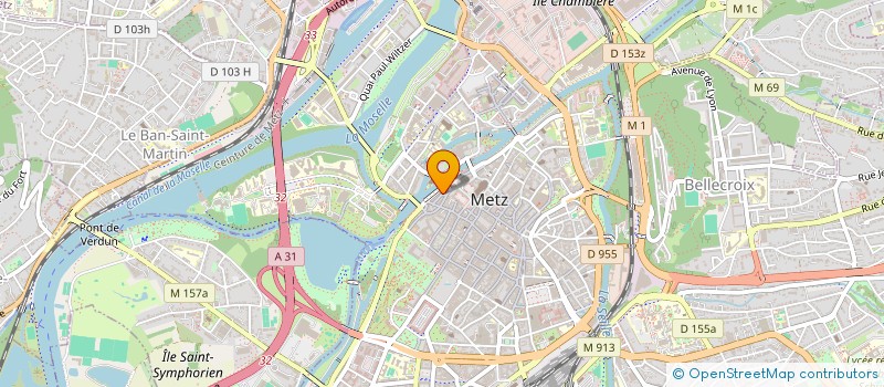 localisation de l'entreprise BEBEFILM à METZ