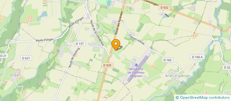 localisation de l'entreprise BEBELLULE  TIBIRAN-JAUNAC