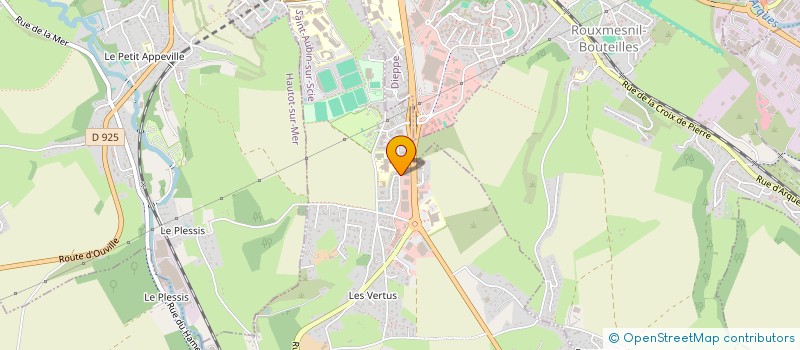 localisation de l'entreprise BEBEMAG  SAINT-AUBIN-SUR-SCIE