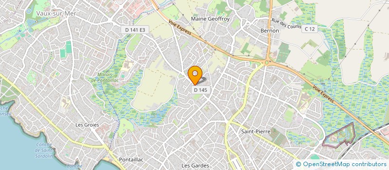 localisation de l'entreprise BEBEN  ROYAN