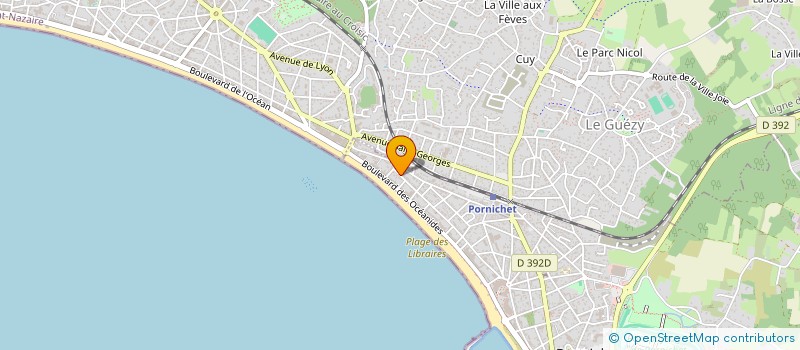 localisation de l'entreprise BEBER à PORNICHET