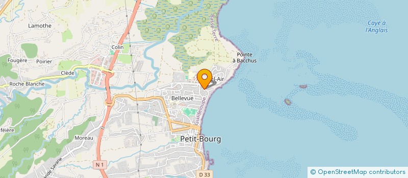 localisation de l'entreprise BEBERO KONCEPT PLUS à PETIT-BOURG