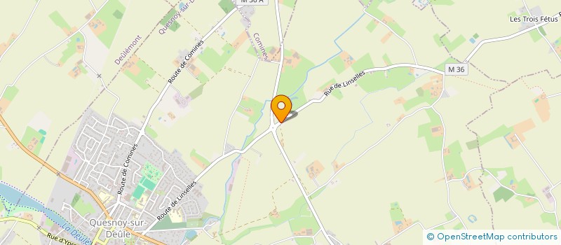 localisation de l'entreprise BEBERT à QUESNOY-SUR-DEULE