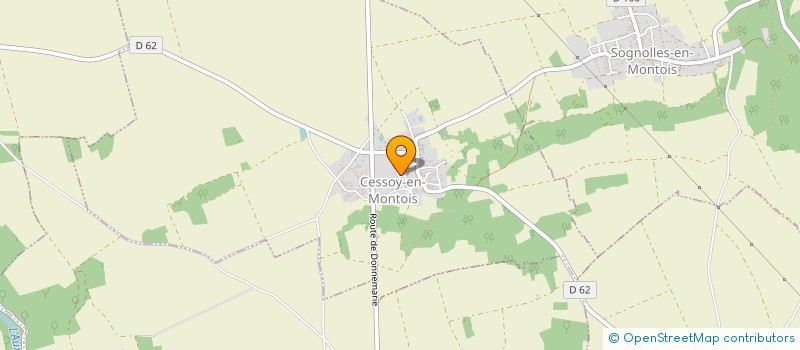 localisation de l'entreprise BEBERTINE  CESSOY-EN-MONTOIS