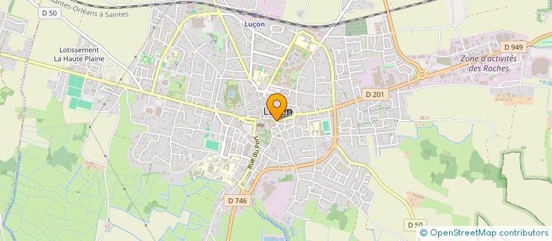 localisation de l'entreprise BEBES ET COMPAGNIE à LUCON
