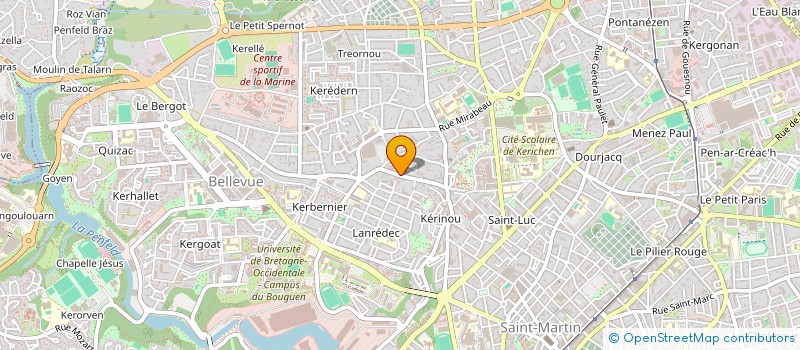 localisation de l'entreprise BEBES TRITONS BRESTOIS à BREST