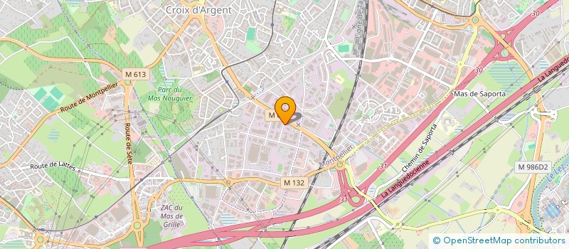 localisation de l'entreprise BEBIKE à MONTPELLIER