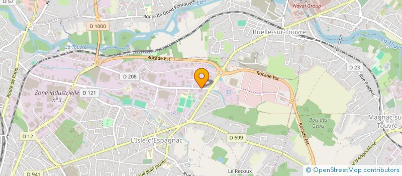 localisation de l'entreprise BEBIUM DEVELOPPEMENT à JAUNAY-MARIGNY