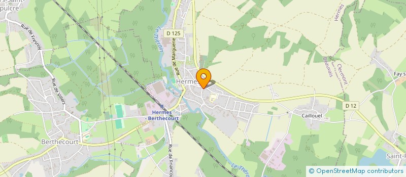 localisation de l'entreprise BEBON  HERMES