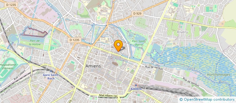 localisation de l'entreprise BEBOP FILM  AMIENS