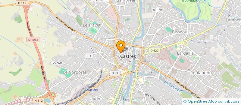 localisation de l'entreprise BEBRASSA  CASTRES