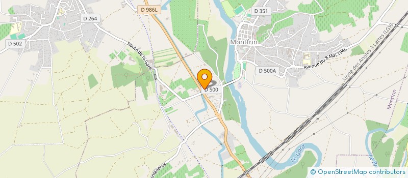 localisation de l'entreprise BEC  MONTFRIN