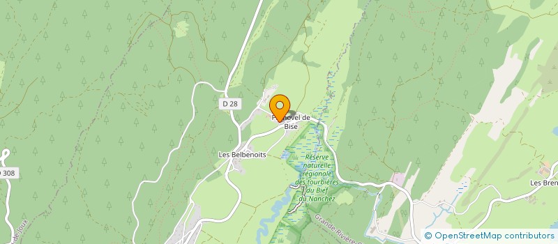 localisation de l'entreprise BEC  NANCHEZ