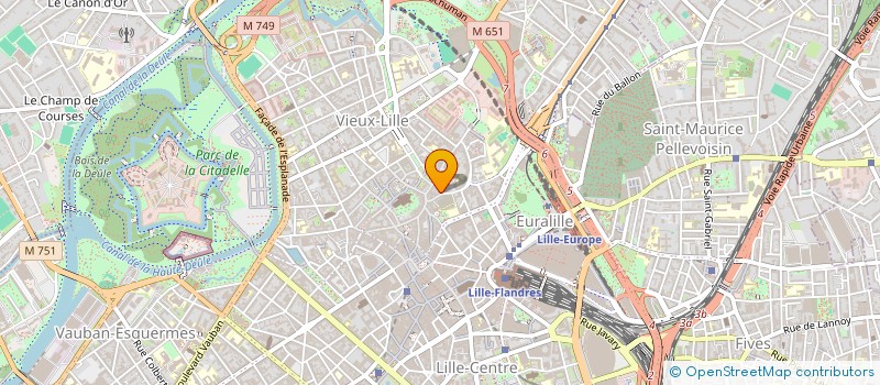 localisation de l'entreprise BEC A SUCRE à LILLE