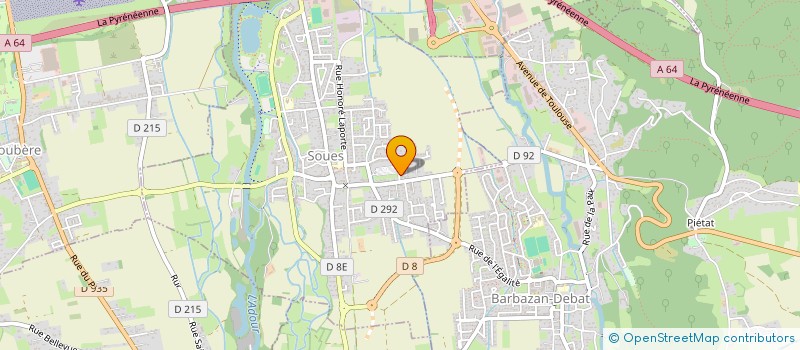 localisation de l'entreprise BEC ANTIC  BARBAZAN-DEBAT