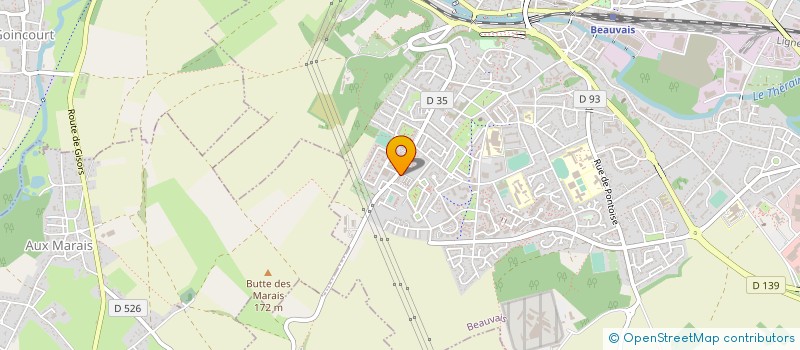 localisation de l'entreprise BEC BATIMENTS  ALLONNE