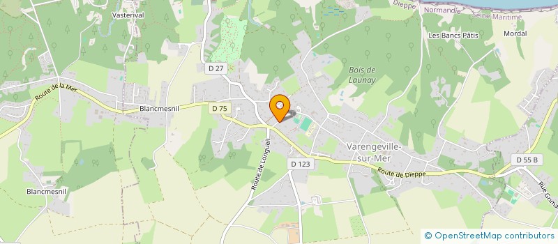 localisation de l'entreprise BEC BUNSEN à VARENGEVILLE-SUR-MER