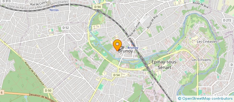 localisation de l'entreprise BEC & CO à BRUNOY