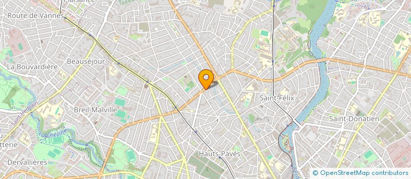 localisation de l'entreprise BEC DU VISOU  NANTES