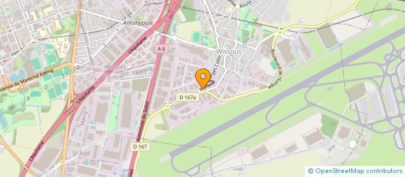 localisation de l'entreprise BEC FRANCE - PROJETER, RENOVER, AGENCER à WISSOUS