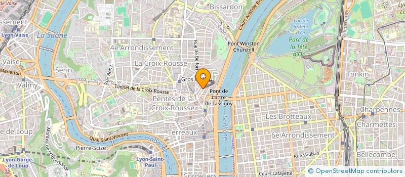 localisation de l'entreprise BEC HOLDING à LYON