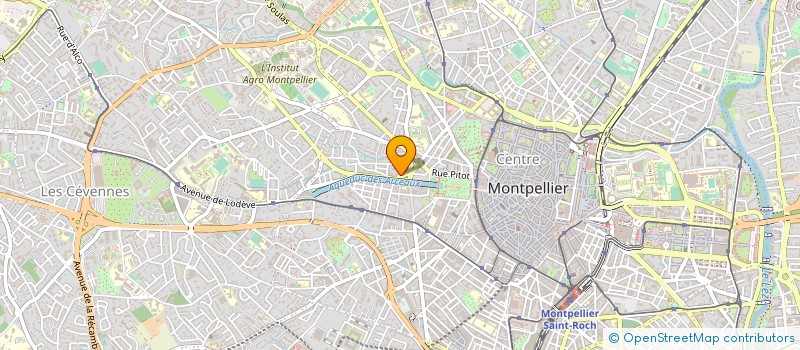 localisation de l'entreprise BEC IMMOBILIER à MONTPELLIER