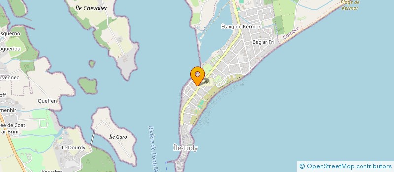 localisation de l'entreprise BEC INTERNATIONNAL  ILE-TUDY