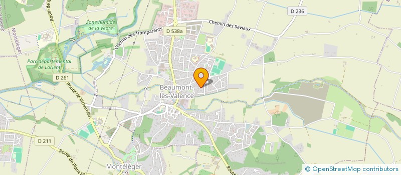 localisation de l'entreprise BEC INVESTISSEMENT à BEAUMONT-LES-VALENCE