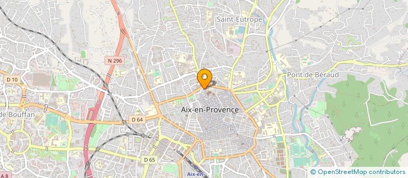 localisation de l'entreprise BEC LA CATHEDRALE à AIX-EN-PROVENCE