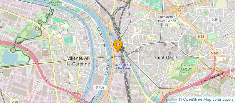 localisation de l'entreprise BEC&ONGLE  SAINT-DENIS