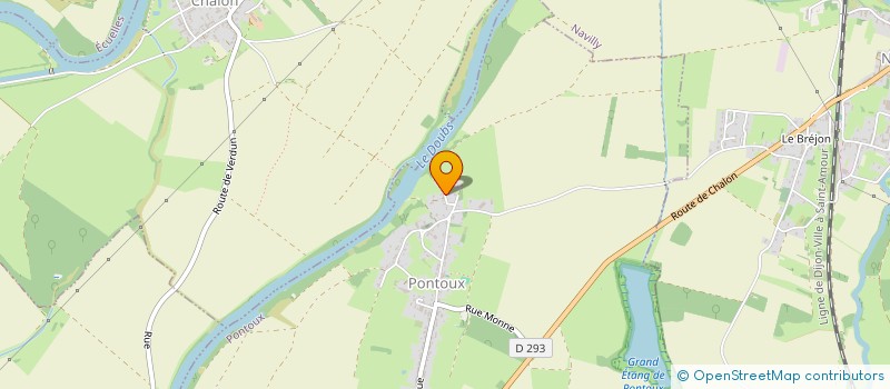 localisation de l'entreprise BECA  PONTOUX