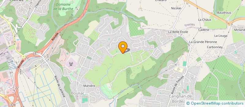 localisation de l'entreprise BECA  BOULIAC