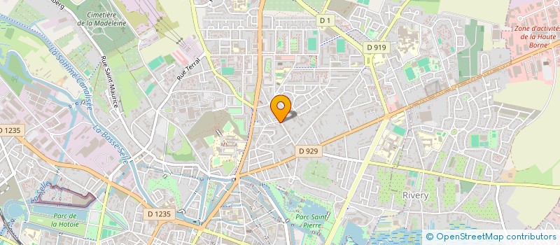 localisation de l'entreprise BECA AMIENS NORD à AMIENS