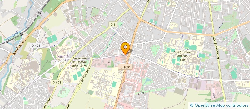 localisation de l'entreprise BECA AMIENS SUD à AMIENS