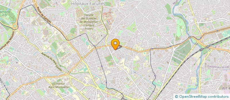 localisation de l'entreprise BECABS à MONTPELLIER