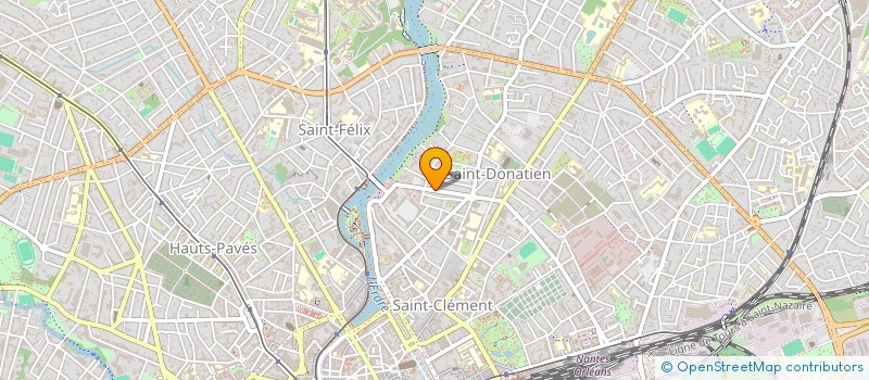 localisation de l'entreprise BECAM  NANTES