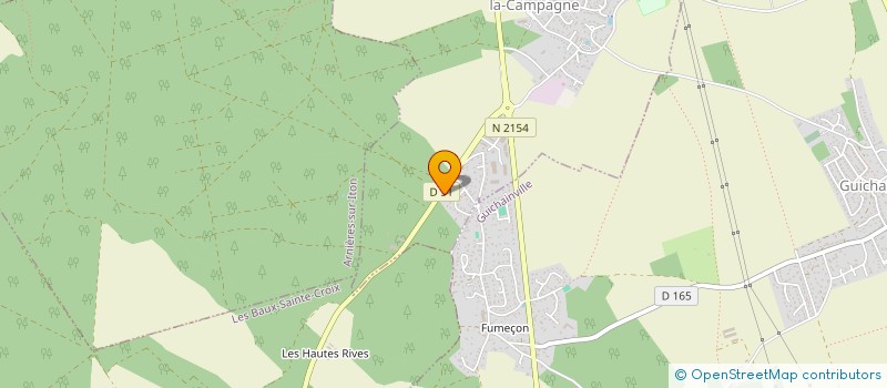 localisation de l'entreprise BECAM  ANGERVILLE LA CAMPAGNE