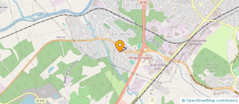 localisation de l'entreprise BECANES-LEGENDE à SAINT-MICHEL