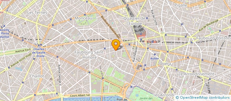 localisation de l'entreprise BECARRE INVESTISSEMENT PROMOTION à PARIS