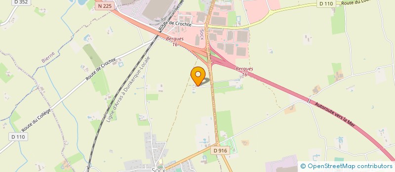 localisation de l'entreprise BECART à ARMBOUTS-CAPPEL