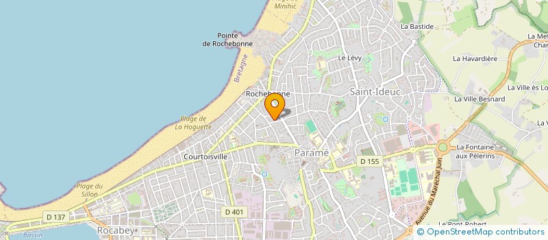 localisation de l'entreprise BECAS  SAINT-MALO